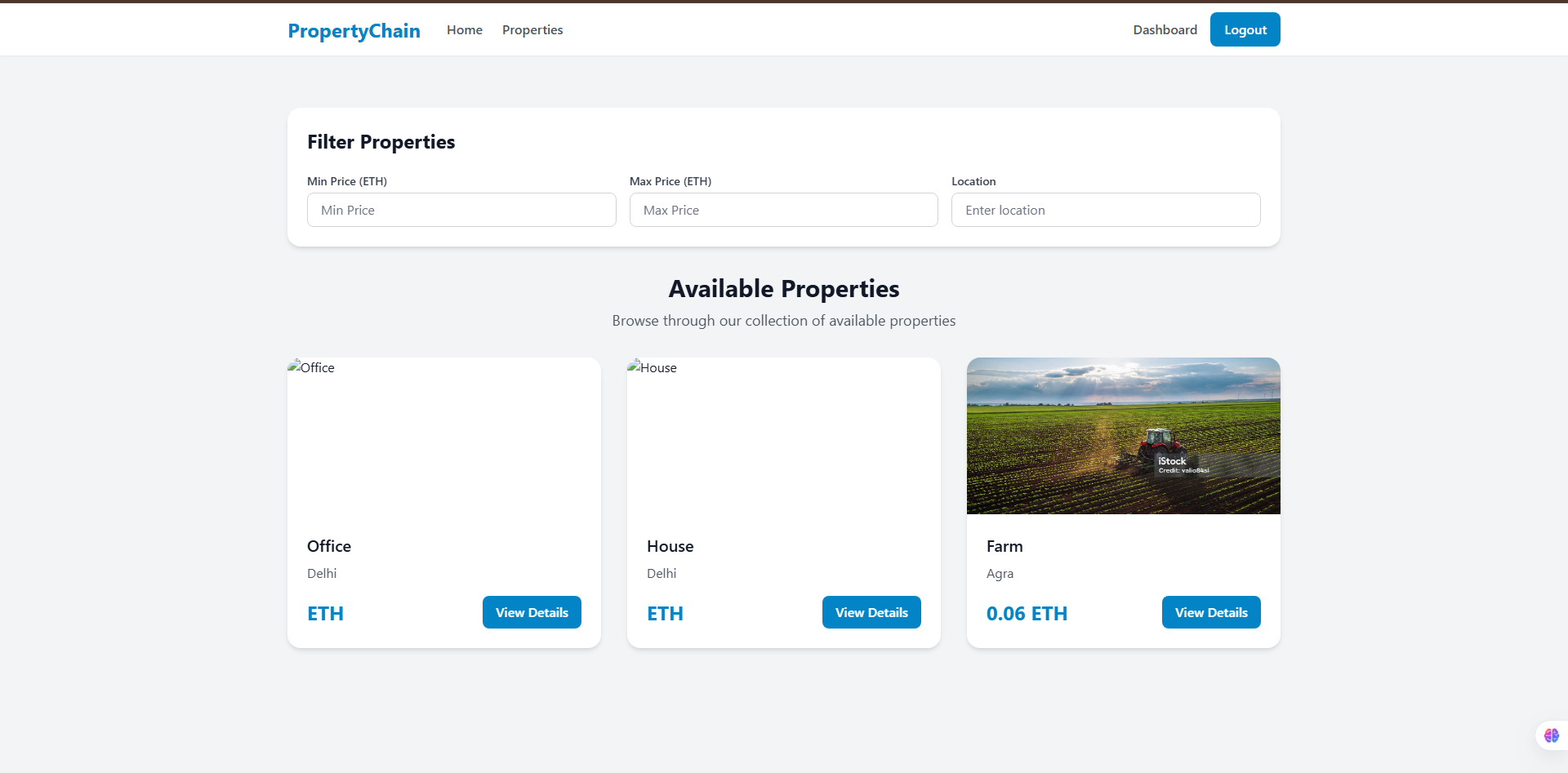 PropertyChain Properties